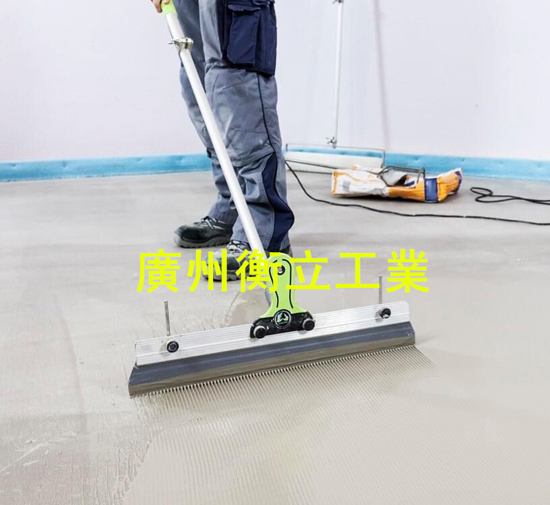 WOLFF自流平刮板操作