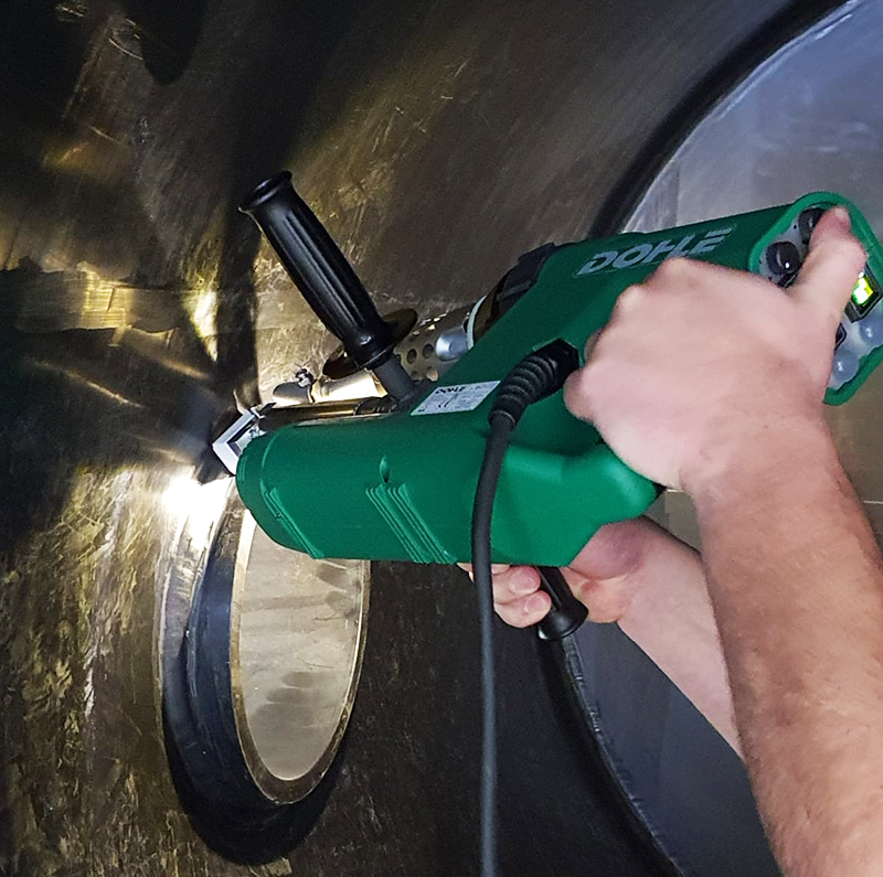 瑞士BAK全新擠出式焊槍ExOn C3應用于塑料管道施工